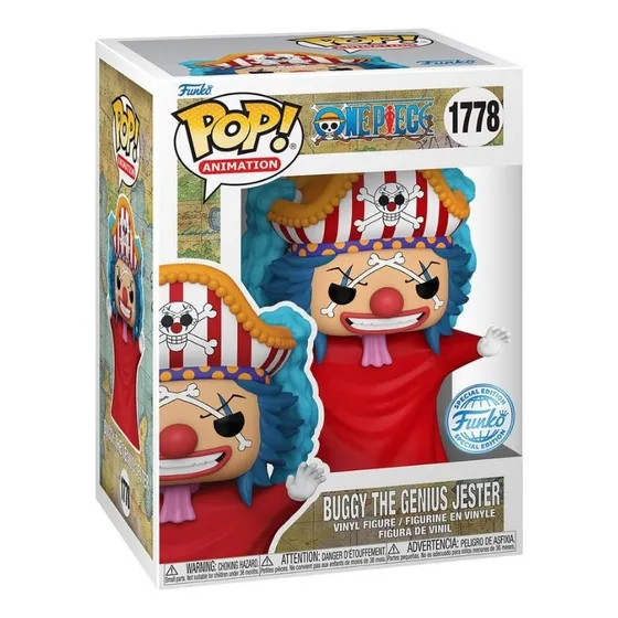 Funko Pop - One Piece - Buggy The Genius Jester (1778) Sp