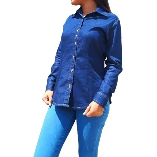 Camisas Chambray Para Damas Marca Isle