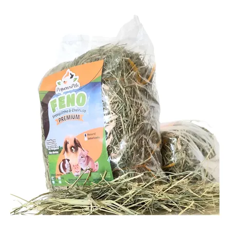 2kg Feno Pequenos Pets Para Coelho E Porquinho Da Índia