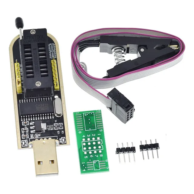 Programador Ch341 +sop8 Test Clip Pinza