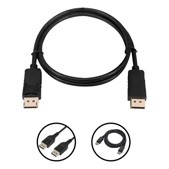 Cable Ugrm Pe-dp0125 Displayport 1.8m Negro 4k
