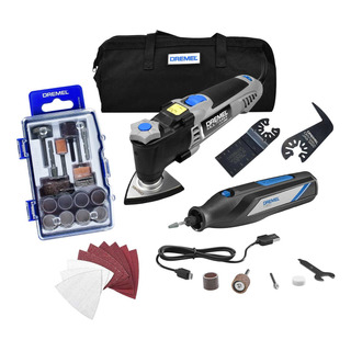 Multicortadora Dremel Multi-max + Dremel Mototool 7350 + Acc Multicortadora Dremel Multi-max + Dremel Mototool 7350 + Acc