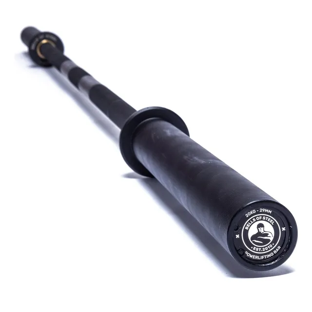 Bells Of Steel Barra Levantamiento Pesa Onyx Uso Para Casa
