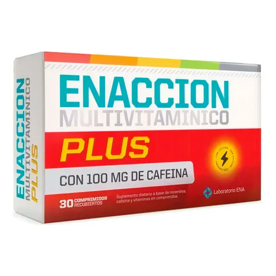 Suplemento Dietario X30cmp Multivitaminico Plus Enaccion
