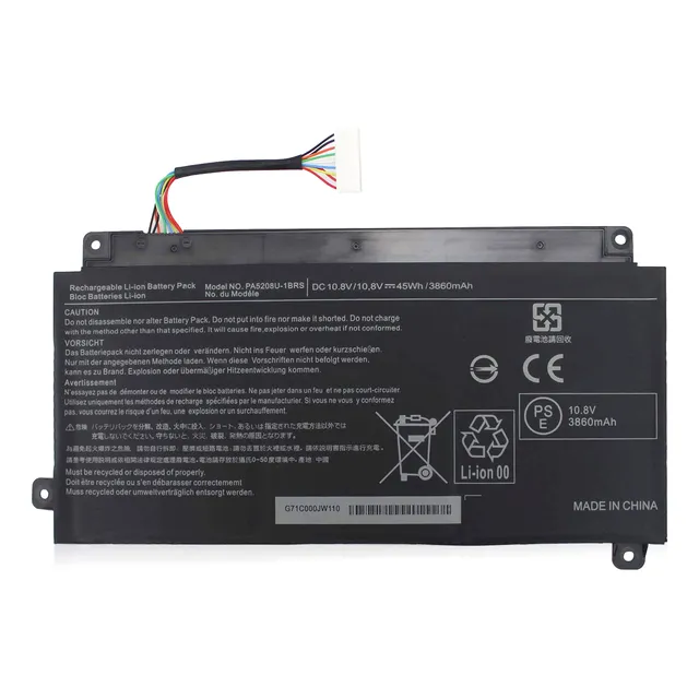Bateria Pa5208u Toshiba Satellite Cb35 P55w E45w L55w C55w
