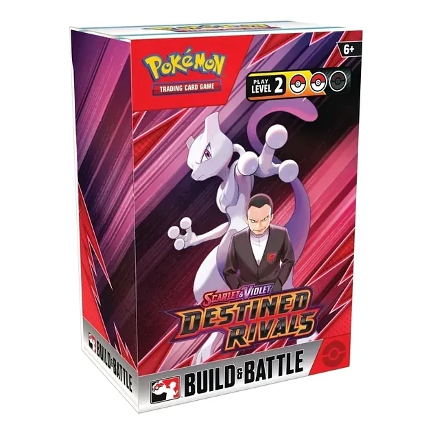 Pokemon Tcg: Destined Rivals Build And Battle Español