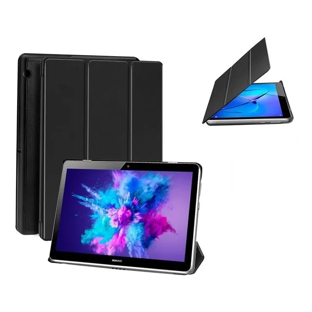 Forro Cover Magnetica De Cuero Para Huawei Mediapad T3 10