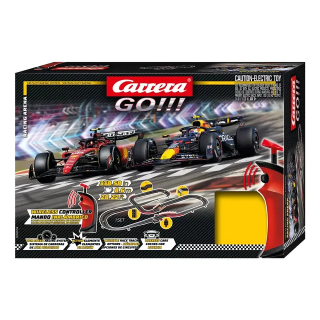 F1 Pista De Carreras A Control Remoto 8.6m Carrera Go!!!