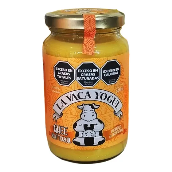 Ghee La Vaca Yogui 350 Grs. Todos Secos