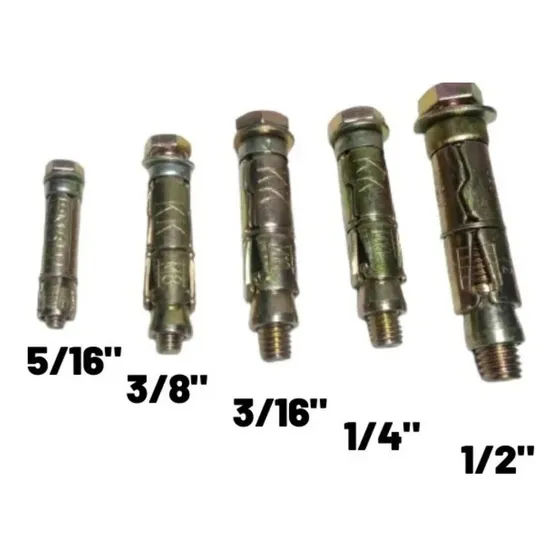 Ramplug Metálico Expansible  Pack 12 Unidades