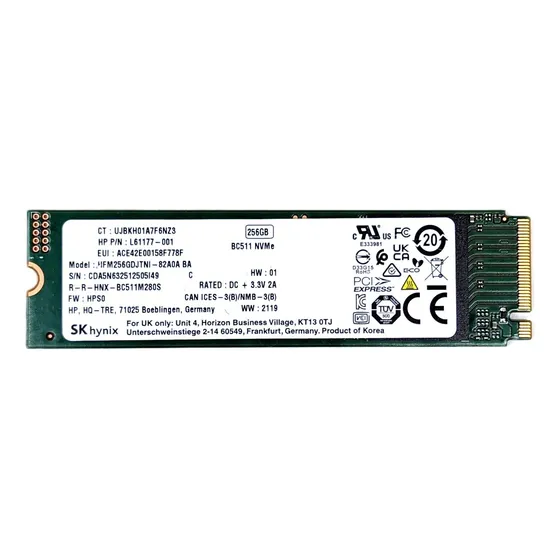 Disco Duro Solido Ssd M.2 Sata 2280 256gb Para Laptop Pc