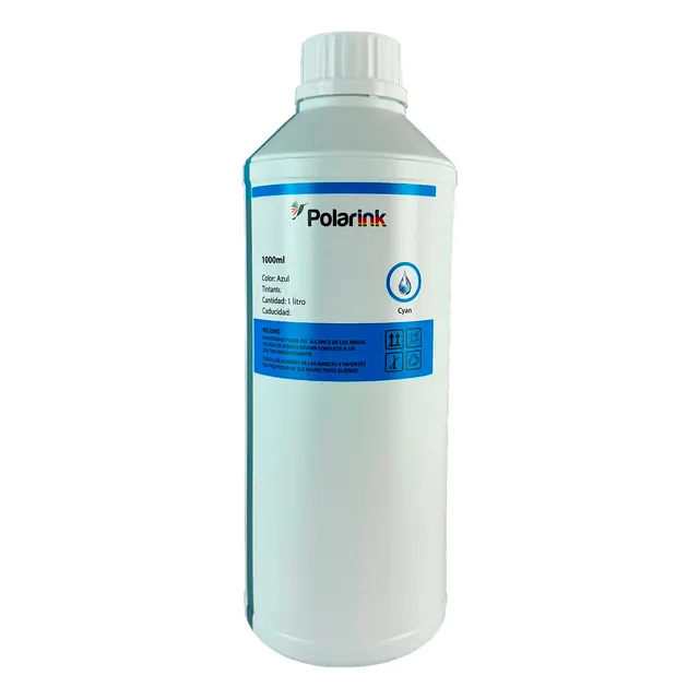 Tinta Ecosolvente Dx4 Dx5 Dx7 Dx11 Xp600 1 Litro Cian