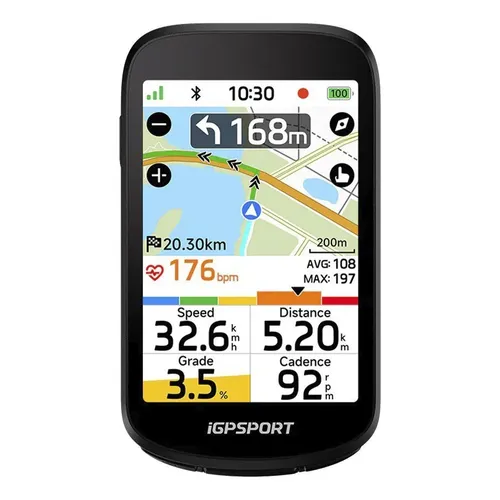 Gps Bike Igpsport Binavi Air Touch Screen + Suporte | MercadoLivre