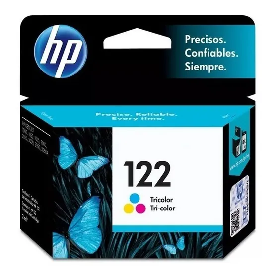 Cartucho Hp Original Verificable 122 Color 122c 2050 3050