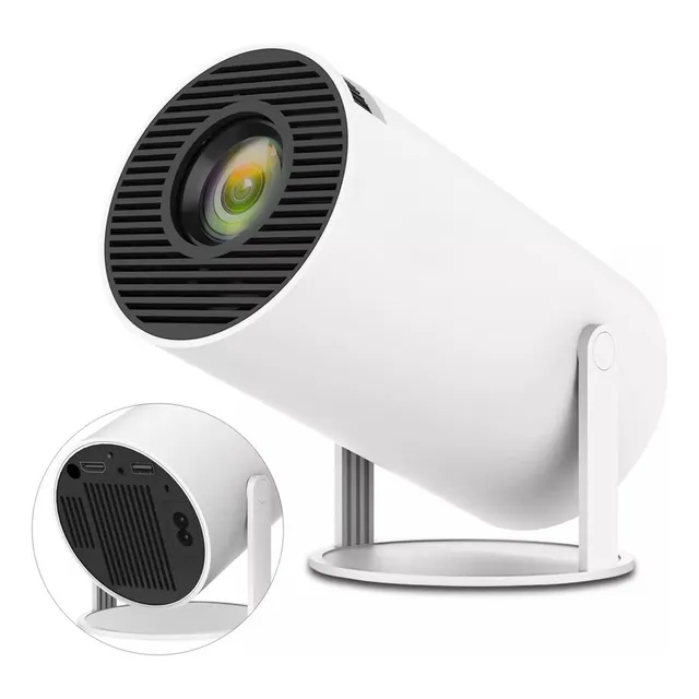 Proyector Portátil 1080p Hd Wifi 8000 Lúmenes Para Android