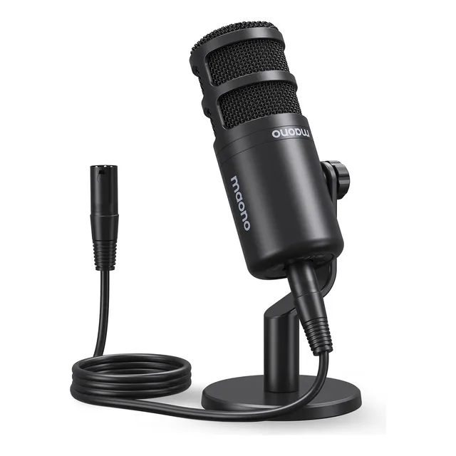 Maono Micrófono Xlr Dinámico Para Vocal Interfaz Audio Pd100