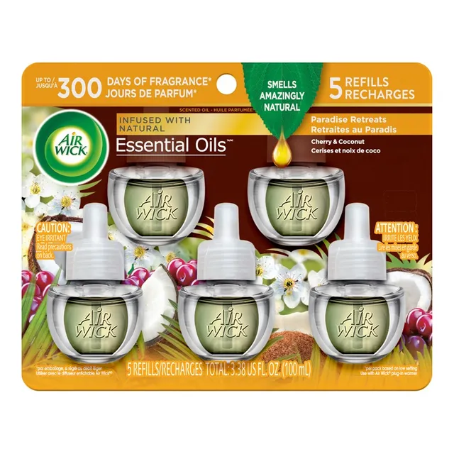 Repuesto aromatizante Air Wick Repuesto aparato electrico líquido floral 5 u