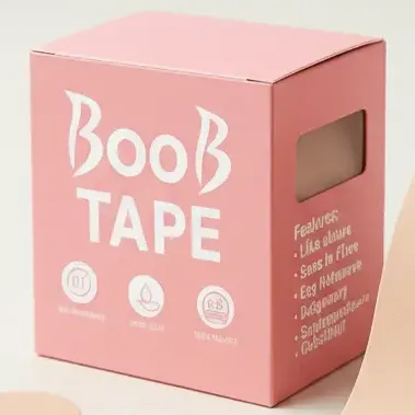 Sutiã Adesivo Levanta Peito Seio Fita Boob Up Invisível Pele Bege Liso Único