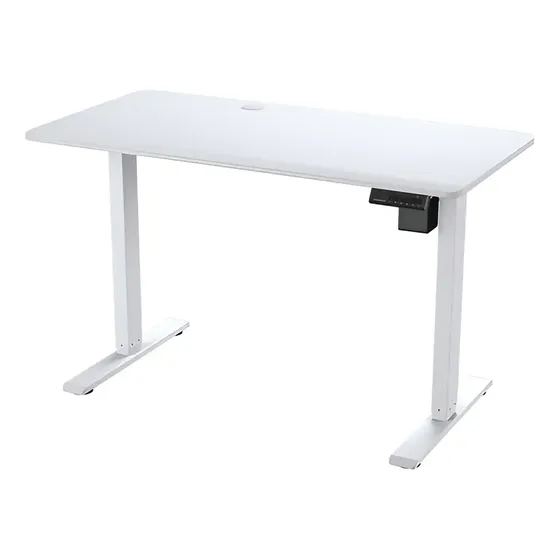 Escritorio Eléctrico Cougar Mossa Con Altura Regulable Color Blanco | Cuotas sin interés