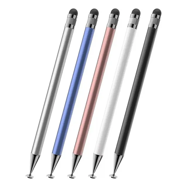 Lápiz Táctil De Tablet Pen 5 Plumas Stylus Optico Capacitivo
