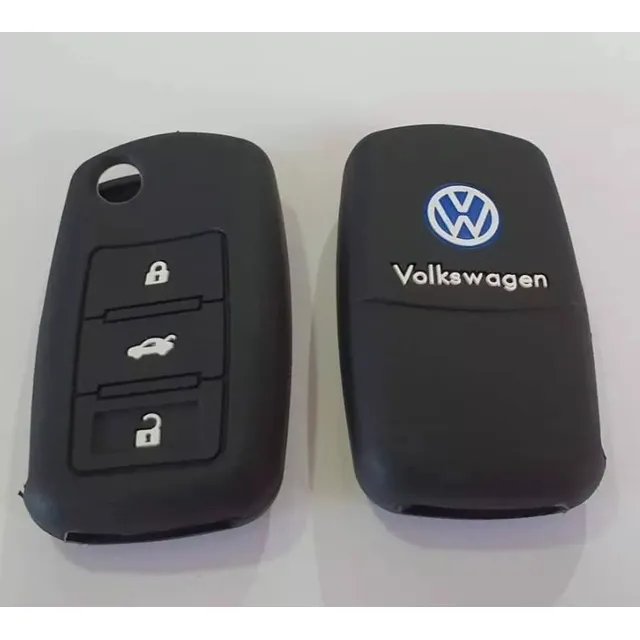 Funda De Silicona De Llave Volkswagen Cross Up Urbana Cerr 2