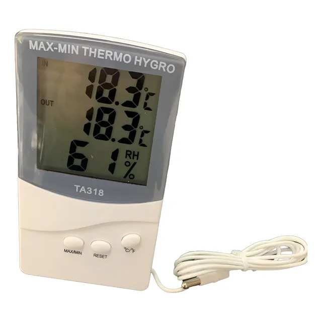 Termohigrometro Con Sonda Ta318 Humedad Temperatura Profesio
