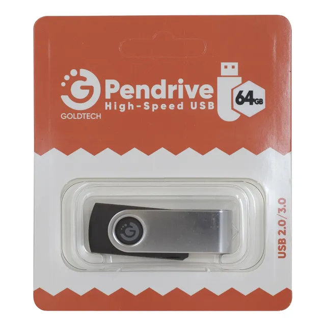 Pendrive Goldtech 3.0 64 Gb