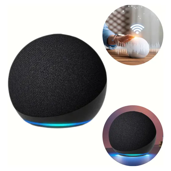Alexa Echo Dot 5a Geração Assistente Virtual Inteligente