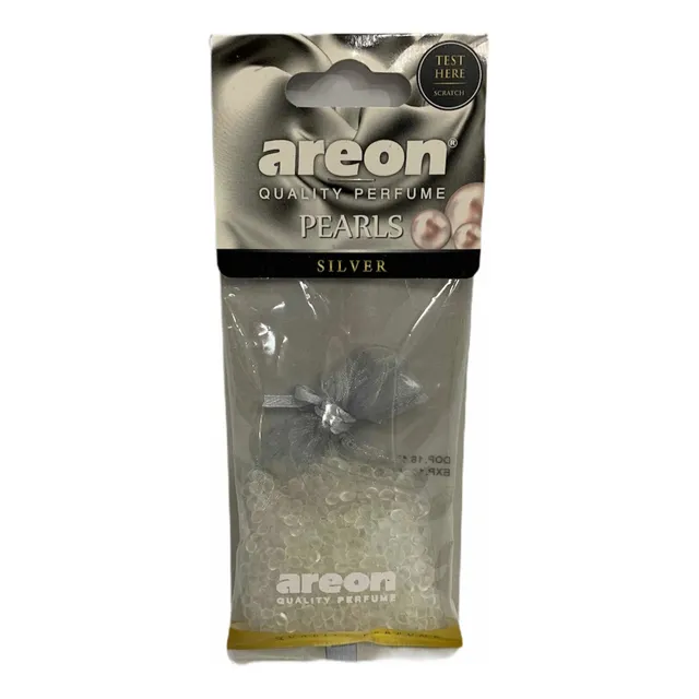 Ambientador Aromatizante Areon Pearls Silver Perlas