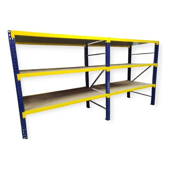 Estanteria Industrial Capacidad X Nivel 500 Kilos Azul