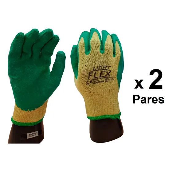Guante Anticorte Tejido Con Latex Multiuso Mayor Y Detal Rp.