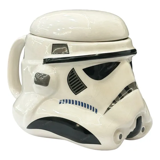 Taza Cerámica 3d Star Wars Stormtrooper Imperial Darth Vader