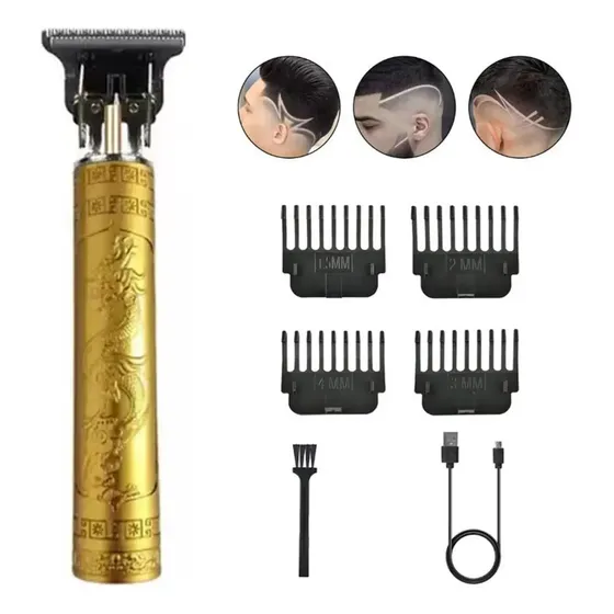 Máquina De Cortar Cabello Y Barba Dragón Dorado Dorado | Cuotas sin interés