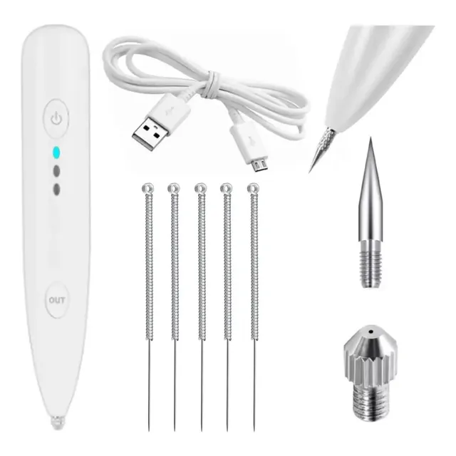 Cauterizador Pro Verrugas Lunar Tatuajes Manchas Pecas Laser