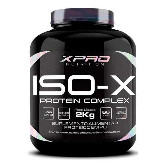 Whey Iso-x Xpro 2kg Melhor Performance Para Crescer 2kg
