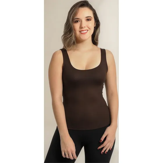 Regata Feminina Lisa Anistia Fitness De Poliamida Premium