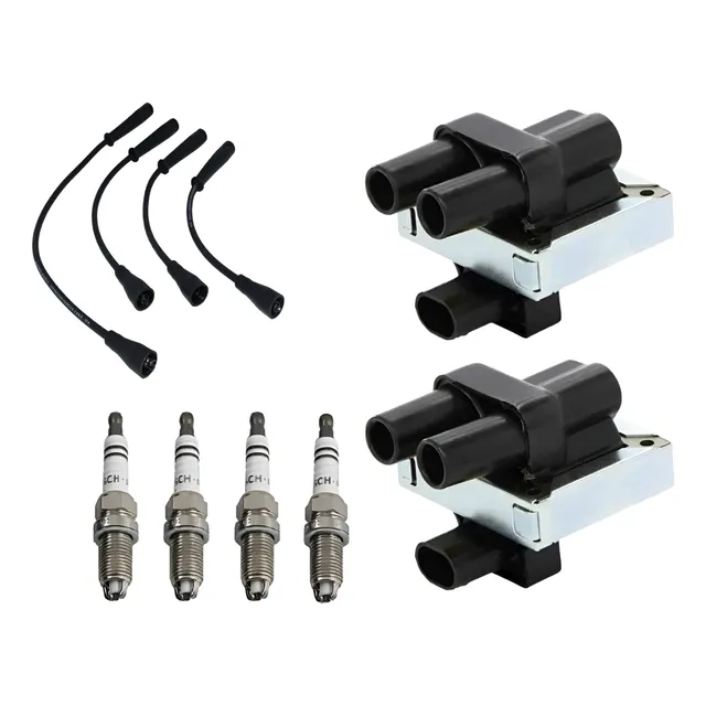 Kit Cables Bobinas Bujias Fiat Uno Duna Palio Siena 1.3 Mpi 8v