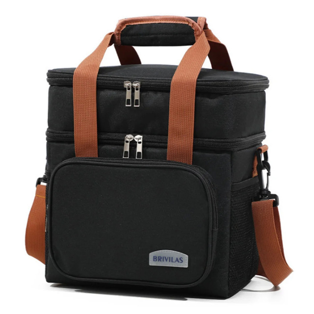 Bolsa Termica Marmita Lancheira Grande Alça Ombro Trabalho Academia Passeio Preta Bolsa Termica Marmita Lancheira Grande Alça Ombro Trabalho Academia Passeio Preta