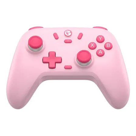 Controle Gamesir T4 Nova Lite Sem Fio Para Pc Switch Android Ios Steam Celular Hall Effect Cor Rosa