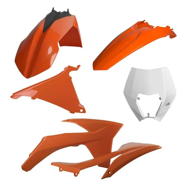 Kit Plasticos Cachas Ktm Exc 125 250 300 2t 2012 A 2013 