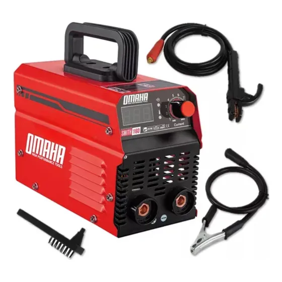 Soldadora Inverter Omaha Profesional Smith 160 140 Amp Igbt Accesorios Frecuencia 50 3500W