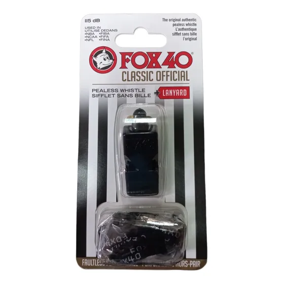 Silbato Pito Fox40 115db Original Incluye Cordón 