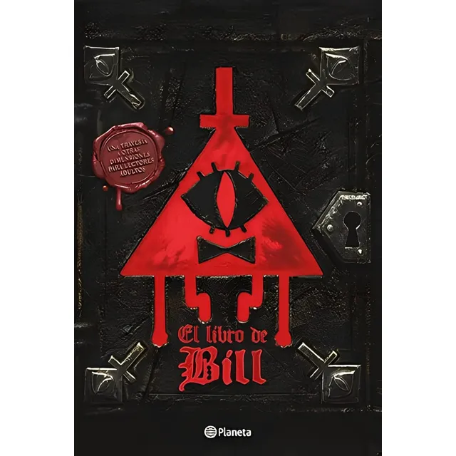 El Libro De Bill Gravity Fall. Alex Hirsch. Original A Color
