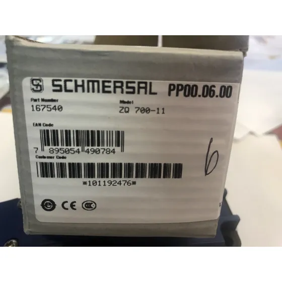 Interruptor De Seguridad Schmersal Zq700-11