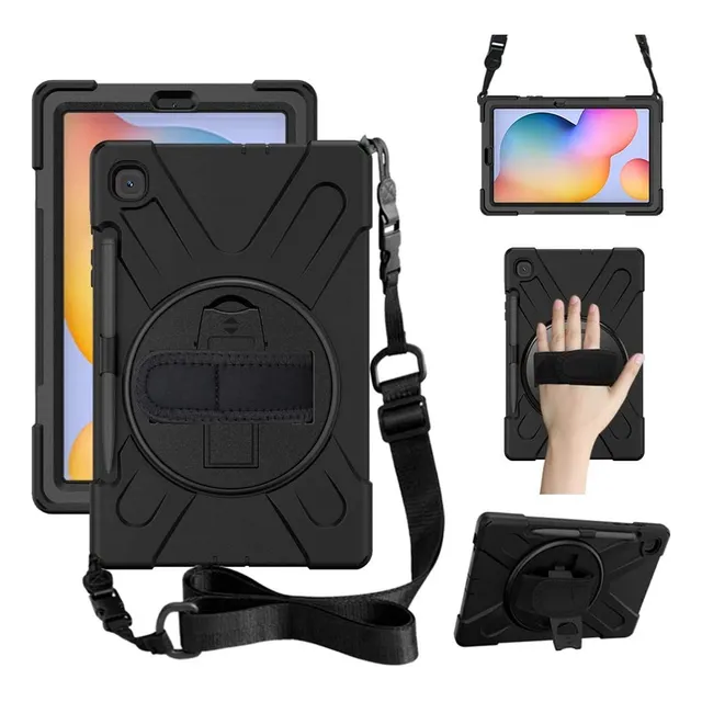 Capa Anti Impacto + Alça Para Galaxy S6 Lite 2024 P620 P625
