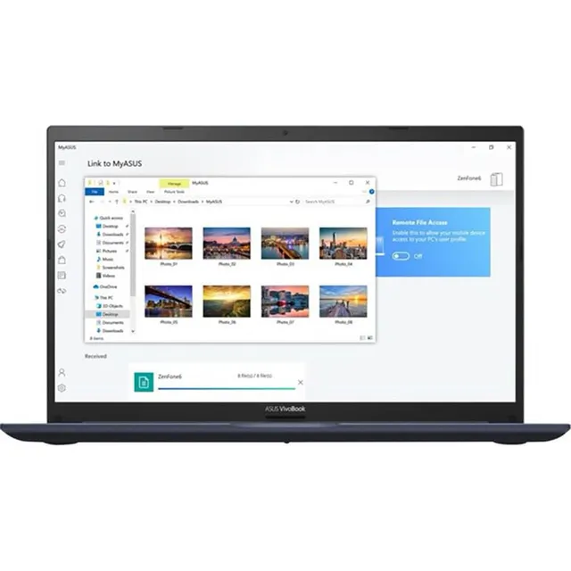 Laptop Asus Vivobook 15 15.6  I5 16gb 256gb Ssd W10h