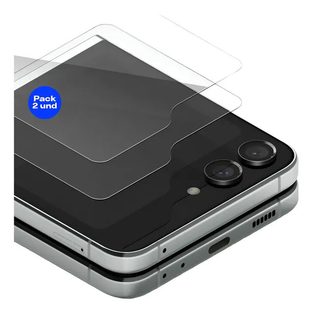 Vidrio Display Para Galaxy Z Flip 5 (2 Und) Importado Usa