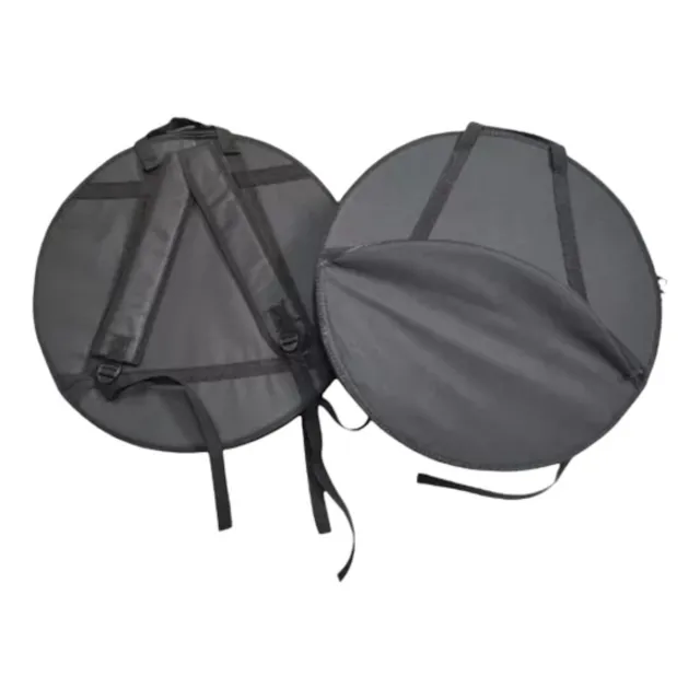 Estuche Platillos Semiduro Forro Reforzado Tipo Morral 21