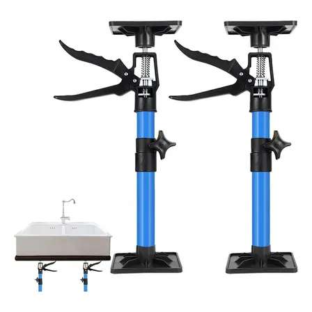 Kit 2 Peças Haste Suporte Telescópica Ferramenta 50-115cm