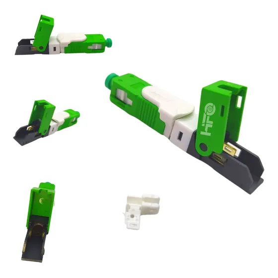 10 Conector Óptico De Campo Sc/apc Reutilizável One Click